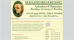 Desktop Screenshot of hhkennelandgrooming.com